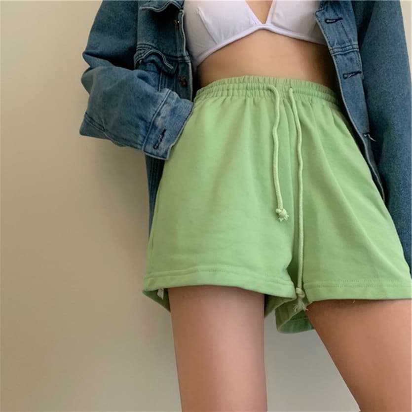 スポーツパンツ スポーツパンツ やわらか素材のリラックスショート