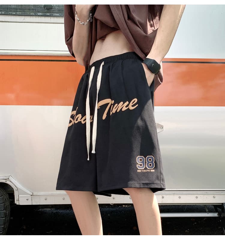 スポーツパンツ 舞台時間 ゆったりショートパンツ