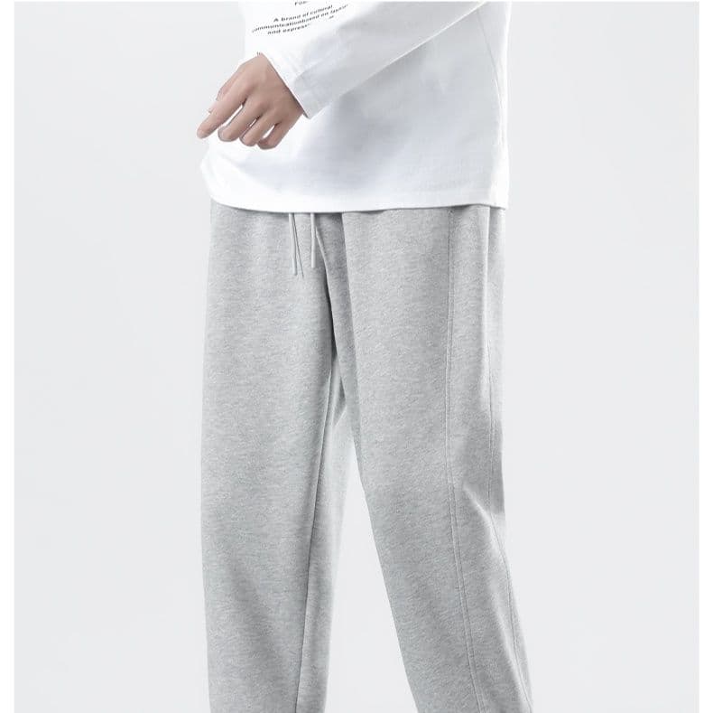 スポーツパンツ やわらか裾リブスポーツパンツ