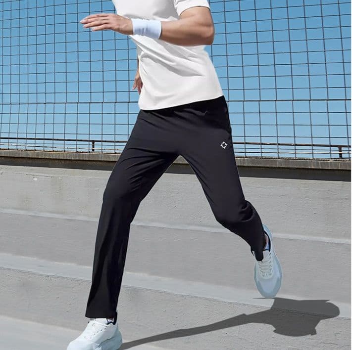 スポーツパンツ スポーツパンツ ストレートシルエット スポーツロングパンツ
