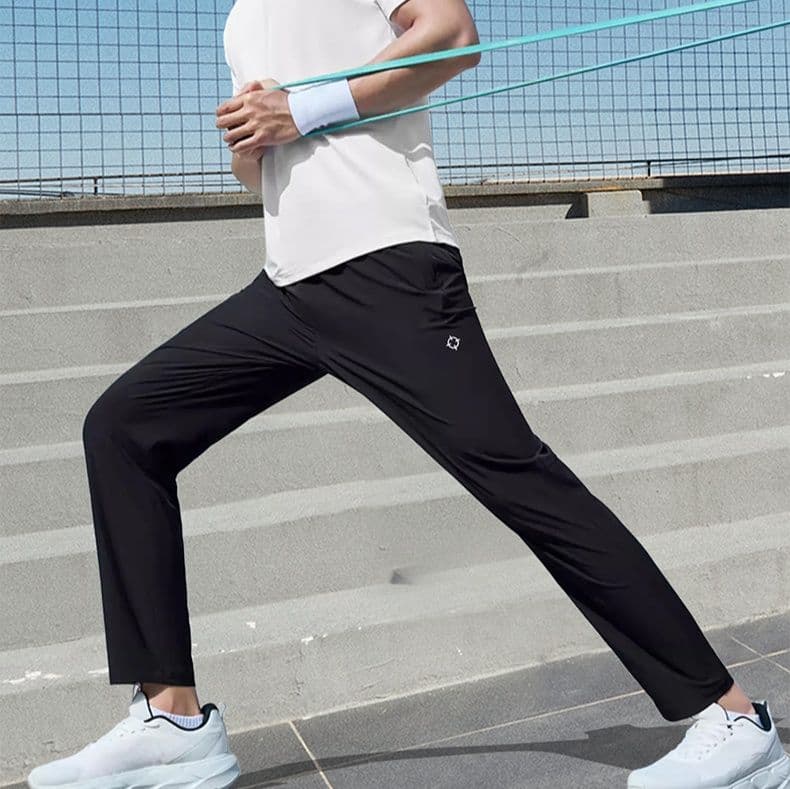 スポーツパンツ スポーツパンツ ストレートシルエット スポーツロングパンツ