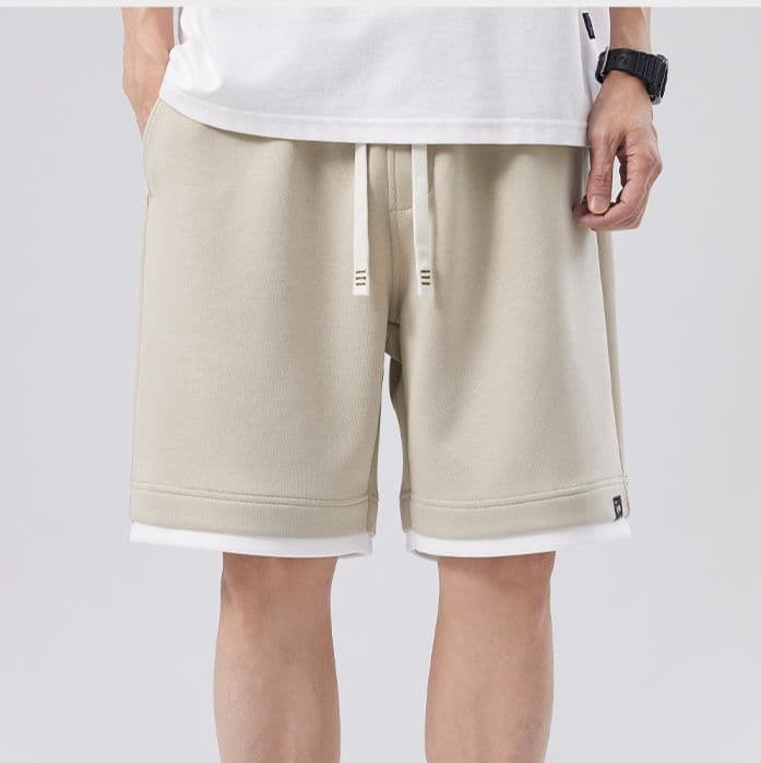 スポーツパンツ 快適ドローコードリラックスショート