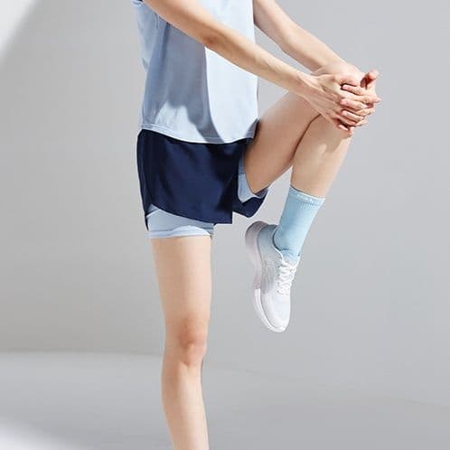 スポーツパンツ 二重構造 速乾ショートパンツ