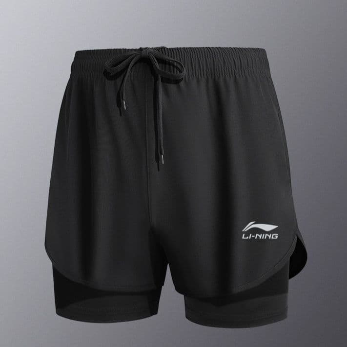 スポーツパンツ 二層構造アクティブショート