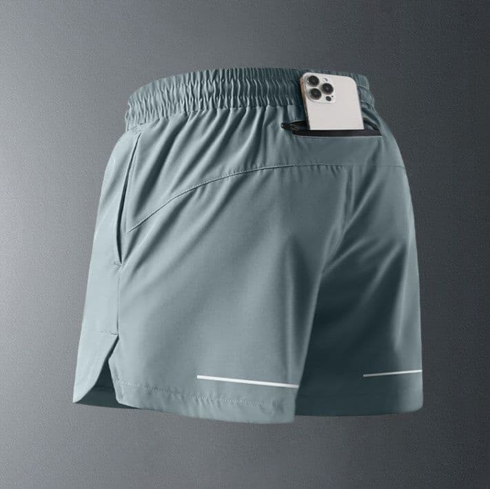 スポーツパンツ 携帯収納ポケット付きアクティブショート