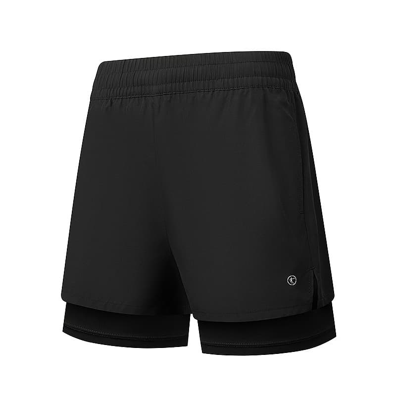 スポーツパンツ スポーツパンツ 二重構造快適ショートパンツ
