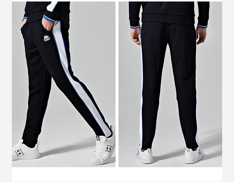 スポーツパンツ スポーツパンツ サイドライン入りスポーツロングパンツ