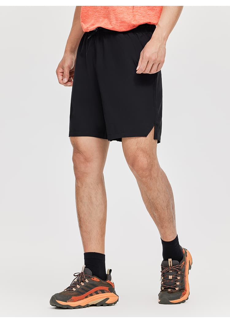 スポーツパンツ サイドスリット入り速乾ショート