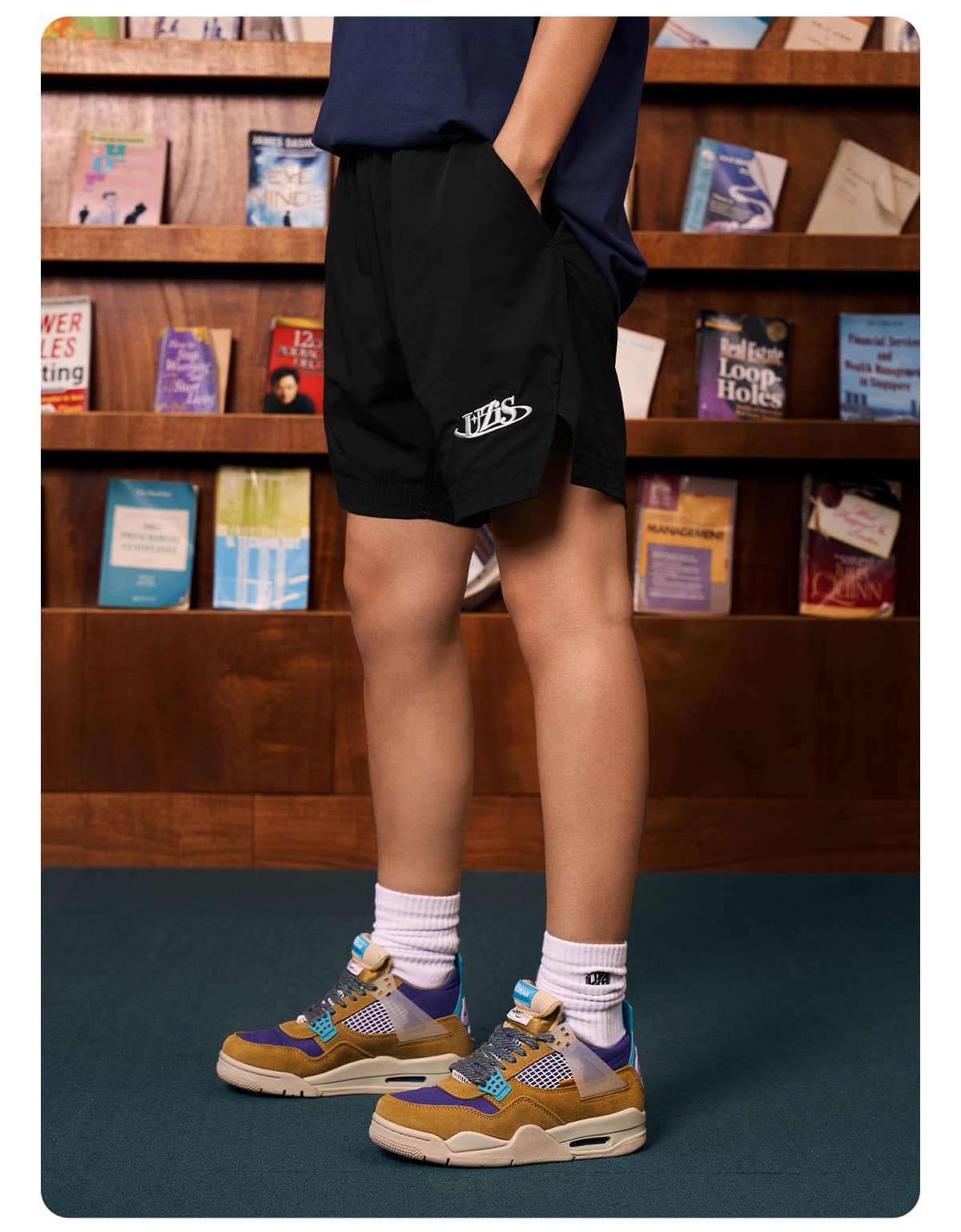 スポーツパンツ シンプル快適ショートパンツ