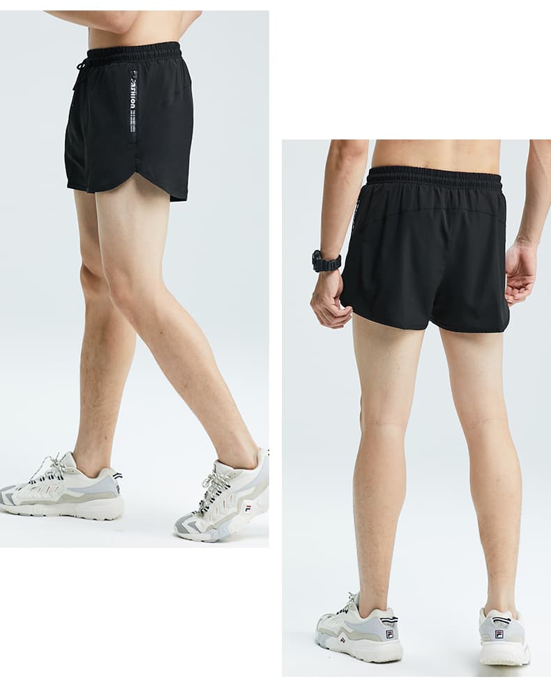 スポーツパンツ 二重構造快適ランニングショート