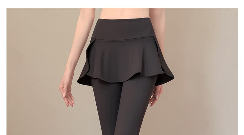 スポーツパンツ スポーツパンツ 優美フリルレイヤードショート