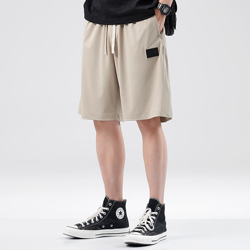 スポーツパンツ 快適ドローコードリラックスショート