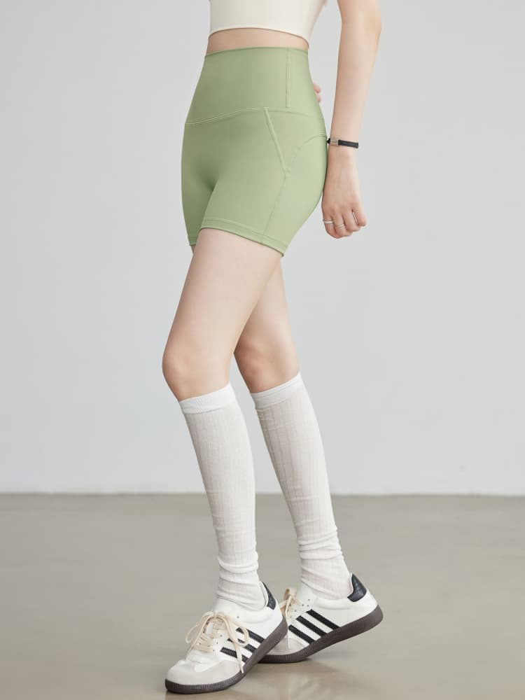 スポーツパンツ ハイウエスト美尻ショートパンツ