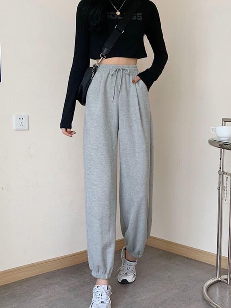 スポーツパンツ スポーツパンツ ゆったりリラックスジョガーパンツ