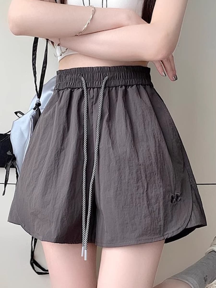 スポーツパンツ スポーツパンツ ふんわり風合いリラックスショート