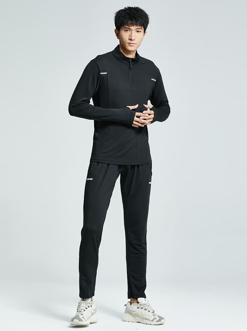 スポーツパンツ スポーツパンツ スリムフィット ストレッチロングパンツ