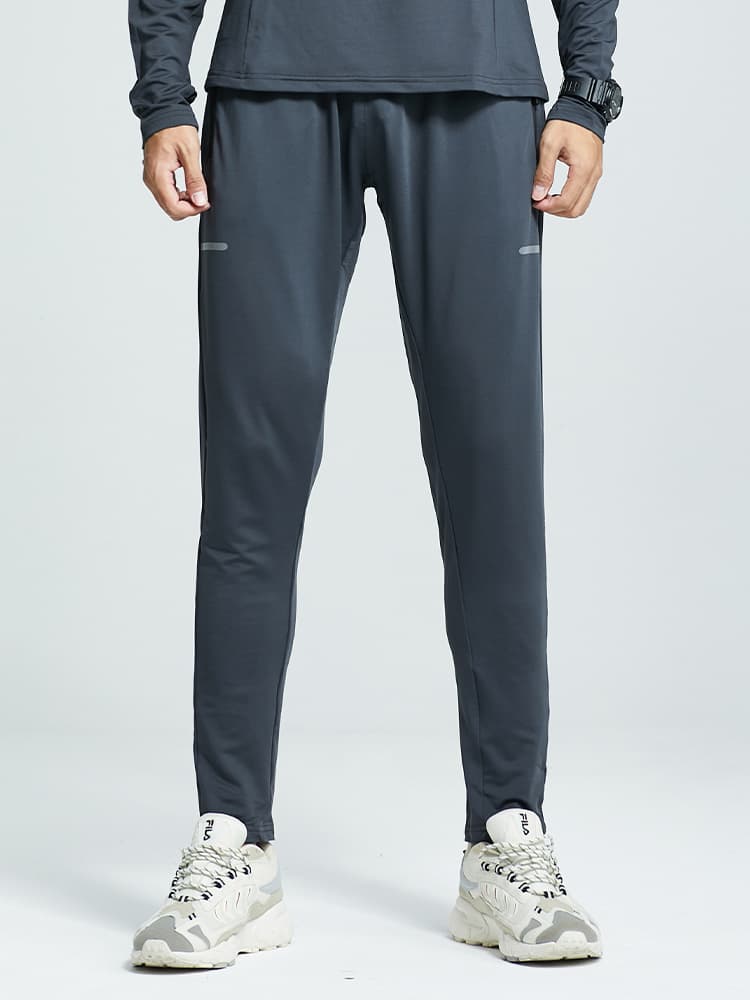 スポーツパンツ スポーツパンツ スリムフィット ストレッチロングパンツ