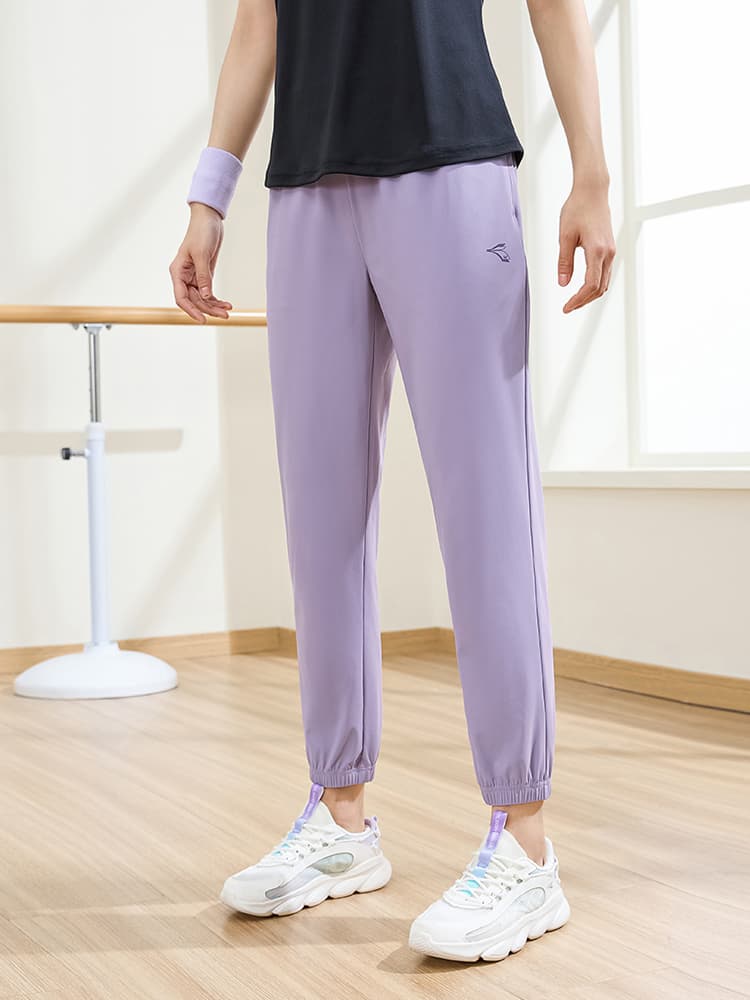 スポーツパンツ スポーツパンツ なめらか素材 快適ジョガーパンツ