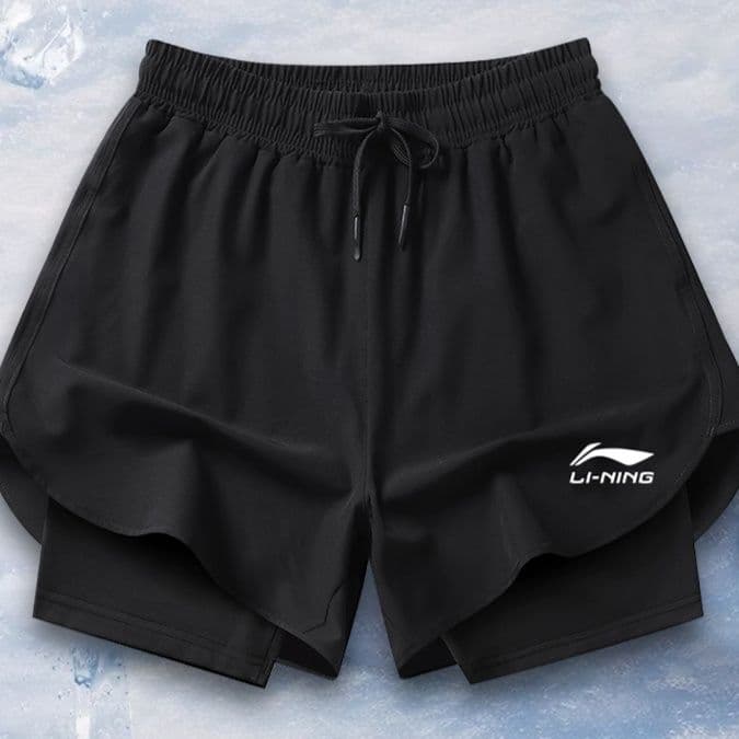 スポーツパンツ 二重構造ランニングショート