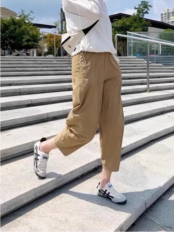 七分丈スポーツパンツ スポーツパンツ アクティブフィット七分丈パンツ