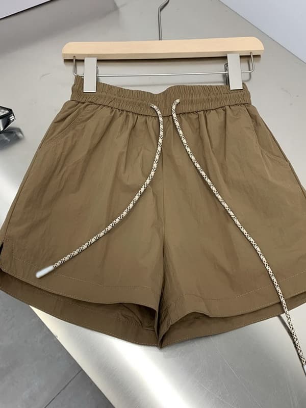 スポーツパンツ スポーツパンツ リラックス素材感ドローショート