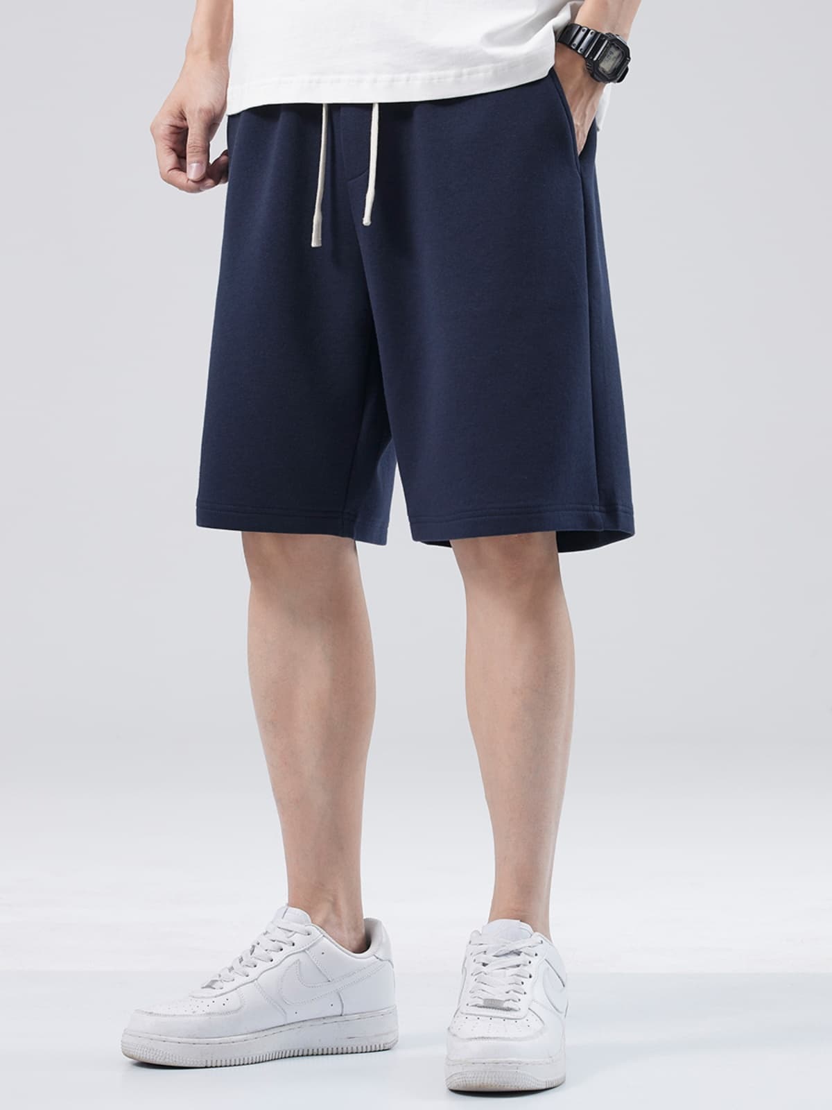 スポーツパンツ やわらか素材のリラックスショート