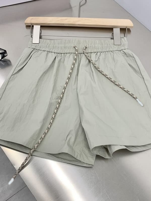 スポーツパンツ スポーツパンツ リラックス素材感ドローショート